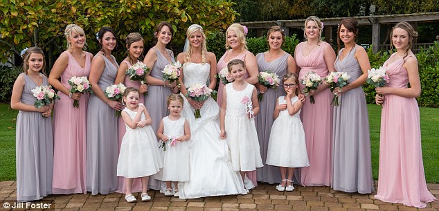 photographe mariage bridesmaid meme robe couleurs differentes