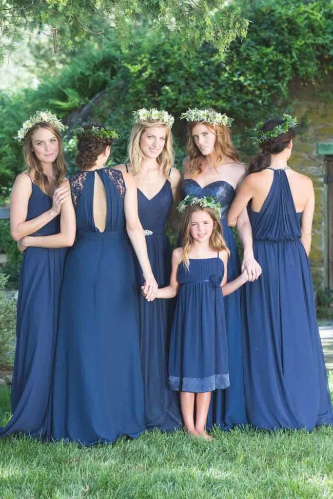 photographe mariage robe differente couleur identique